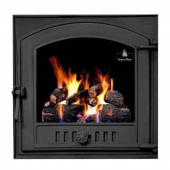 Дверцята для каміна роздільні «STYLE 50» 485х485 мм